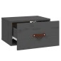 vidaXL Wand-Nachttisch Grau 40x29,5x22 cm vidaXL Wand-Nachttisch Grau 40x29,5x22 cm
