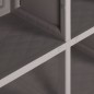 vidaXL Kunststoffschrank 79x43x125 cm Holzdesign Grau vidaXL Kunststoffschrank 79x43x125 cm Holzdesign Grau