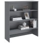 vidaXL Highboard-Oberteil HAMAR Dunkelgrau 90x30x100 cm Massivholz vidaXL Highboard-Oberteil HAMAR Dunkelgrau 90x30x100 cm Massivholz