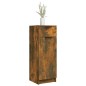 vidaXL Badezimmerschrank Räuchereiche 32x34x90 cm Holzwerkstoff vidaXL Badezimmerschrank Räuchereiche 32x34x90 cm Holzwerkstoff