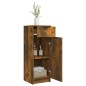 vidaXL Badezimmerschrank Räuchereiche 32x34x90 cm Holzwerkstoff vidaXL Badezimmerschrank Räuchereiche 32x34x90 cm Holzwerkstoff