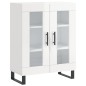 vidaXL Sideboard Hochglanz-Weiß 69,5x34x90 cm Holzwerkstoff vidaXL Sideboard Hochglanz-Weiß 69,5x34x90 cm Holzwerkstoff