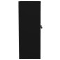 vidaXL Büroschrank Schwarz 90x40x105 cm Stahl vidaXL Büroschrank Schwarz 90x40x105 cm Stahl