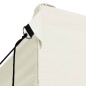 vidaXL Profi-Partyzelt Faltbar mit 4 Seitenwänden 3×4m Stahl Creme vidaXL Profi-Partyzelt Faltbar mit 4 Seitenwänden 3×4m Stahl Creme