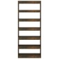 vidaXL Bücherregal/Raumteiler Räuchereiche 80x30x198 cm Holzwerkstoff vidaXL Bücherregal/Raumteiler Räuchereiche 80x30x198 cm Holzwerkstoff