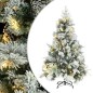 vidaXL Weihnachtsbaum mit LEDs & Zapfen Beschneit 150 cm PVC & PE vidaXL Weihnachtsbaum mit LEDs & Zapfen Beschneit 150 cm PVC & PE
