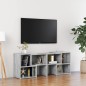 vidaXL TV-Schrank Betongrau 104x30x52cm Holzwerkstoff vidaXL TV-Schrank Betongrau 104x30x52cm Holzwerkstoff