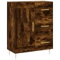 Highboard Räuchereiche 69,5x34x180 cm Holzwerkstoff Highboard Räuchereiche 69,5x34x180 cm Holzwerkstoff