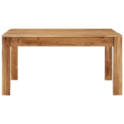 vidaXL Couchtisch 80x80x40 cm Massivholz Akazie