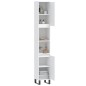 vidaXL Badschrank Weiß 30x30x190 cm Holzwerkstoff vidaXL Badschrank Weiß 30x30x190 cm Holzwerkstoff