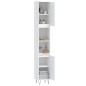 vidaXL Badschrank Weiß 30x30x190 cm Holzwerkstoff vidaXL Badschrank Weiß 30x30x190 cm Holzwerkstoff