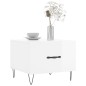 vidaXL Couchtische 2 Stk. Hochglanz-Weiß 50x50x40 cm Holzwerkstoff vidaXL Couchtische 2 Stk. Hochglanz-Weiß 50x50x40 cm Holzwerkstoff