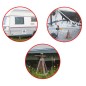 ProPlus Stützbock-Set Aluminium 4 Stück 360803 ProPlus Stützbock-Set Aluminium 4 Stück 360803