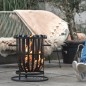 RedFire Feuerkorb Dallas Schwarz Stahl