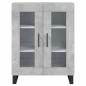 vidaXL Sideboard Betongrau 69,5x34x90 cm Holzwerkstoff vidaXL Sideboard Betongrau 69,5x34x90 cm Holzwerkstoff