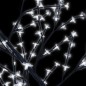 vidaXL Weihnachtsbaum 128 LEDs Kaltweißes Licht Kirschblüten 120 cm vidaXL Weihnachtsbaum 128 LEDs Kaltweißes Licht Kirschblüten 120 cm