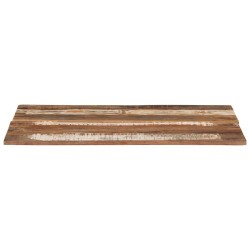 vidaXL Tischplatte Rechteckig 60x80 cm 15-16 mm Altholz Massiv