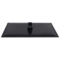 vidaXL Regenbrause Edelstahl 30x20 cm Rechteckig Schwarz vidaXL Regenbrause Edelstahl 30x20 cm Rechteckig Schwarz