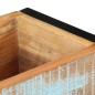 vidaXL Pflanzkübel 60x20x68 cm Altholz Massiv vidaXL Pflanzkübel 60x20x68 cm Altholz Massiv