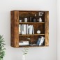 vidaXL Wandschrank Räuchereiche 80x33x80 cm Holzwerkstoff vidaXL Wandschrank Räuchereiche 80x33x80 cm Holzwerkstoff
