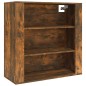 vidaXL Wandschrank Räuchereiche 80x33x80 cm Holzwerkstoff vidaXL Wandschrank Räuchereiche 80x33x80 cm Holzwerkstoff