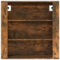 vidaXL Wandschrank Räuchereiche 80x33x80 cm Holzwerkstoff vidaXL Wandschrank Räuchereiche 80x33x80 cm Holzwerkstoff