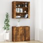vidaXL Wandschrank Räuchereiche 80x33x80 cm Holzwerkstoff vidaXL Wandschrank Räuchereiche 80x33x80 cm Holzwerkstoff