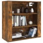 vidaXL Wandschrank Räuchereiche 80x33x80 cm Holzwerkstoff vidaXL Wandschrank Räuchereiche 80x33x80 cm Holzwerkstoff