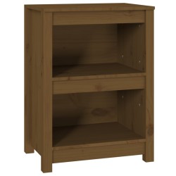 vidaXL Bücherregal Honigbraun 50x35x68 cm Massivholz Kiefer