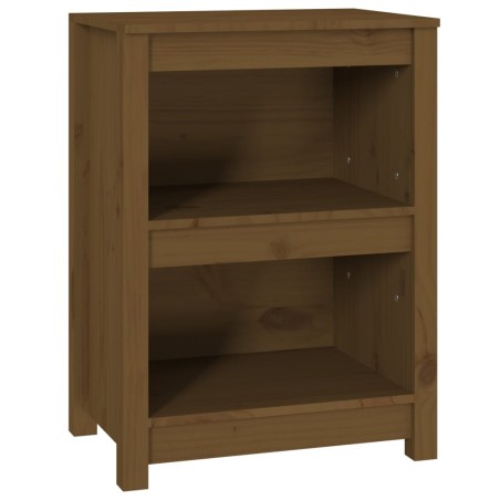vidaXL Bücherregal Honigbraun 50x35x68 cm Massivholz Kiefer