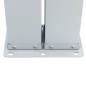 vidaXL Ausziehbare Seitenmarkise Braun 140 x 1000 cm vidaXL Ausziehbare Seitenmarkise Braun 140 x 1000 cm