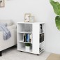 vidaXL Rollschrank Hochglanz-Weiß 60x35x75 cm Holzwerkstoff vidaXL Rollschrank Hochglanz-Weiß 60x35x75 cm Holzwerkstoff