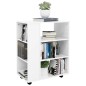 vidaXL Rollschrank Hochglanz-Weiß 60x35x75 cm Holzwerkstoff vidaXL Rollschrank Hochglanz-Weiß 60x35x75 cm Holzwerkstoff