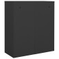 vidaXL Büroschrank Anthrazit 90x40x102 cm Stahl vidaXL Büroschrank Anthrazit 90x40x102 cm Stahl