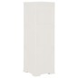vidaXL Kunststoffschrank 40x43x125 cm Holzdesign Angora-Weiß vidaXL Kunststoffschrank 40x43x125 cm Holzdesign Angora-Weiß