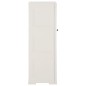 vidaXL Kunststoffschrank 40x43x125 cm Holzdesign Angora-Weiß vidaXL Kunststoffschrank 40x43x125 cm Holzdesign Angora-Weiß