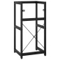 vidaXL Badezimmer Waschtischgestell Schwarz 40x38x83 cm Eisen vidaXL Badezimmer Waschtischgestell Schwarz 40x38x83 cm Eisen