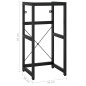 vidaXL Badezimmer Waschtischgestell Schwarz 40x38x83 cm Eisen vidaXL Badezimmer Waschtischgestell Schwarz 40x38x83 cm Eisen