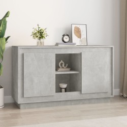 vidaXL Sideboard Betongrau 102x35x60 cm Holzwerkstoff
