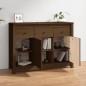 vidaXL Sideboard Honigbraun 100x35x74 cm Massivholz Kiefer vidaXL Sideboard Honigbraun 100x35x74 cm Massivholz Kiefer