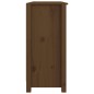 vidaXL Sideboard Honigbraun 100x35x74 cm Massivholz Kiefer vidaXL Sideboard Honigbraun 100x35x74 cm Massivholz Kiefer