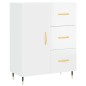 vidaXL Sideboard Hochglanz-Weiß 69,5x34x90 cm Holzwerkstoff vidaXL Sideboard Hochglanz-Weiß 69,5x34x90 cm Holzwerkstoff