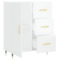 vidaXL Sideboard Hochglanz-Weiß 69,5x34x90 cm Holzwerkstoff vidaXL Sideboard Hochglanz-Weiß 69,5x34x90 cm Holzwerkstoff