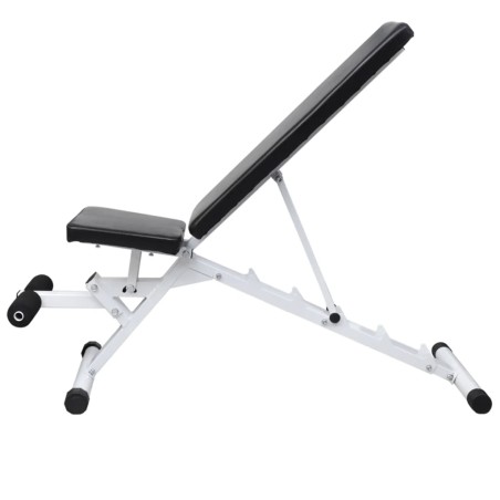 vidaXL Hantelbank mit Langhantel und Kurzhantel Set 60,5 kg