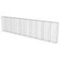 vidaXL Gabionenwand mit Abdeckung Verzinkter Stahl 600×30×150 cm vidaXL Gabionenwand mit Abdeckung Verzinkter Stahl 600×30×150 cm