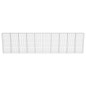 vidaXL Gabionenwand mit Abdeckung Verzinkter Stahl 600×30×150 cm vidaXL Gabionenwand mit Abdeckung Verzinkter Stahl 600×30×150 cm