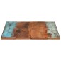 vidaXL Tischplatte Rechteckig 70x90 cm 25-27 mm Altholz Massiv vidaXL Tischplatte Rechteckig 70x90 cm 25-27 mm Altholz Massiv
