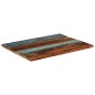 vidaXL Tischplatte Rechteckig 70x90 cm 25-27 mm Altholz Massiv vidaXL Tischplatte Rechteckig 70x90 cm 25-27 mm Altholz Massiv