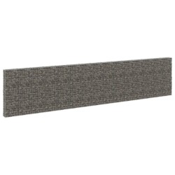 vidaXL Gabionenwand mit Abdeckung Verzinkter Stahl 900x30x200 cm
