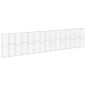 vidaXL Gabionenwand mit Abdeckung Verzinkter Stahl 900x30x200 cm vidaXL Gabionenwand mit Abdeckung Verzinkter Stahl 900x30x200 cm